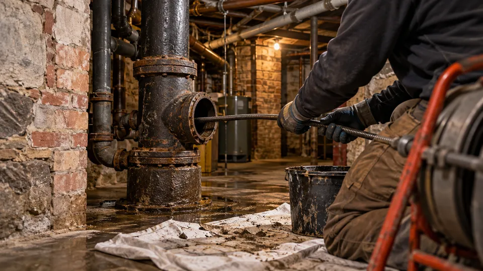 Plumbing services for homes and businesses in Downtown Troy
