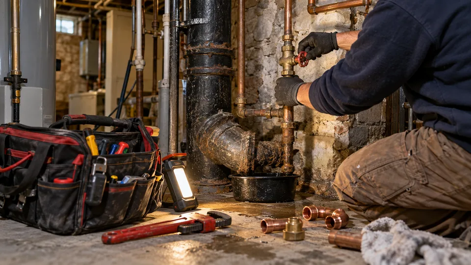 Professional plumbing services equipment in Troy NY