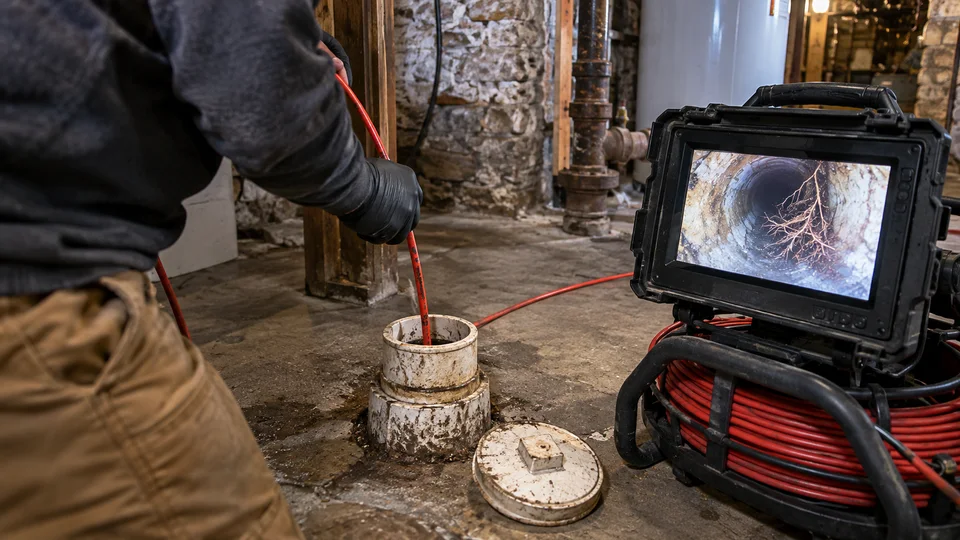 Sewer Camera Inspection in Troy NY